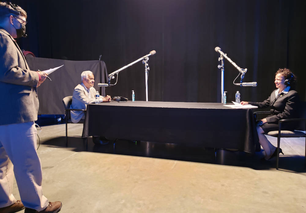 L. Douglas Wilder at Virginia Union University