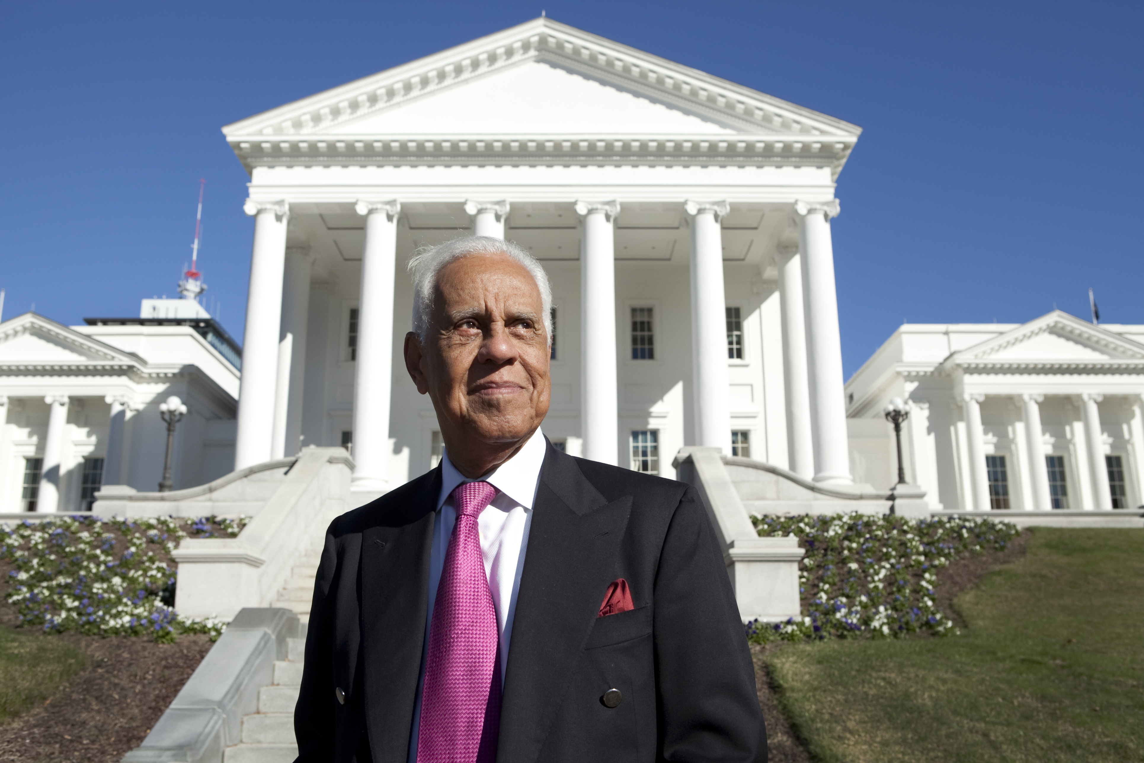 L. Douglas Wilder, the 66th Governor of Virginia and a Distinguished Professor was the featured guest of the Wilder School’s Lunch and Learn Zoom presentation on May 19.