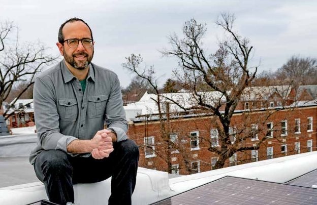Damian Pitt is an associate professor in the L. Douglas Wilder School of Government and Public Affairs and the associate director of policy and community engagement of the Institute for Sustainable Energy and Environment.