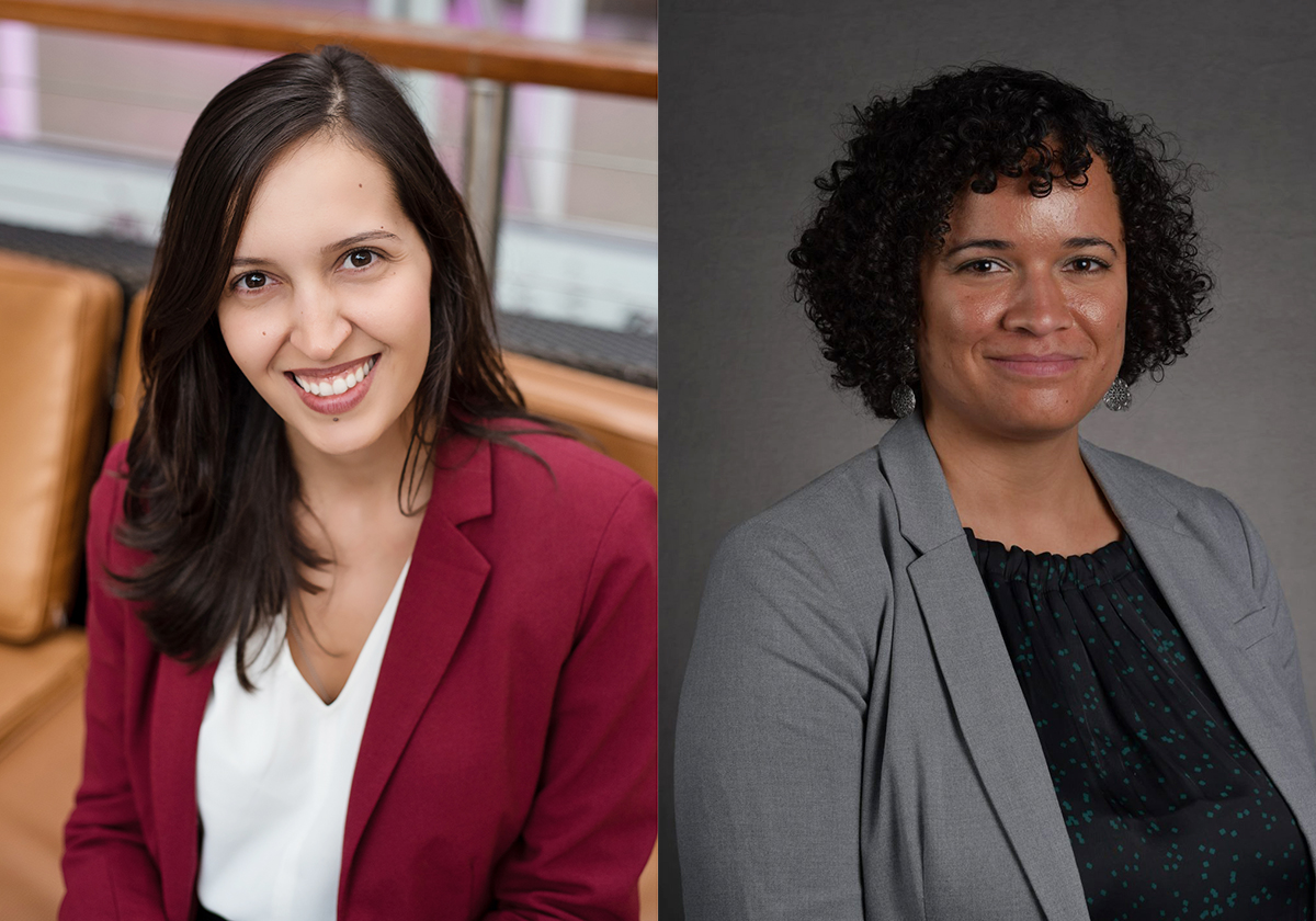 Luisa Nazareno Aguiar and Charity Scott are the newest expert researchers and instructors to join the Wilder School for the 2023-2024 academic year.