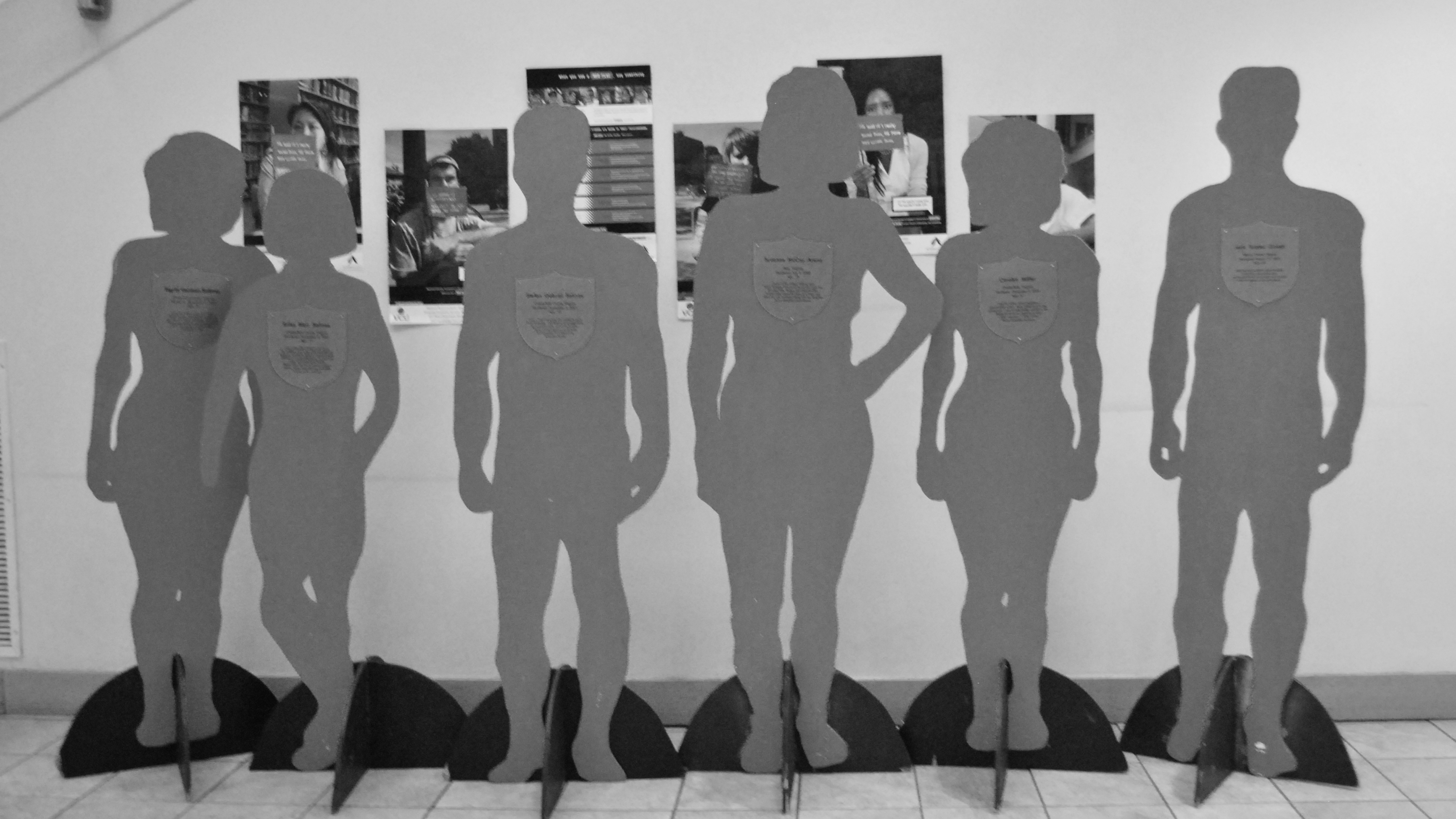 The VCU Silent Witness Exhibit, open October 6-12, is designed to raise awareness of the issue of domestic violence and encourage action to create change.
