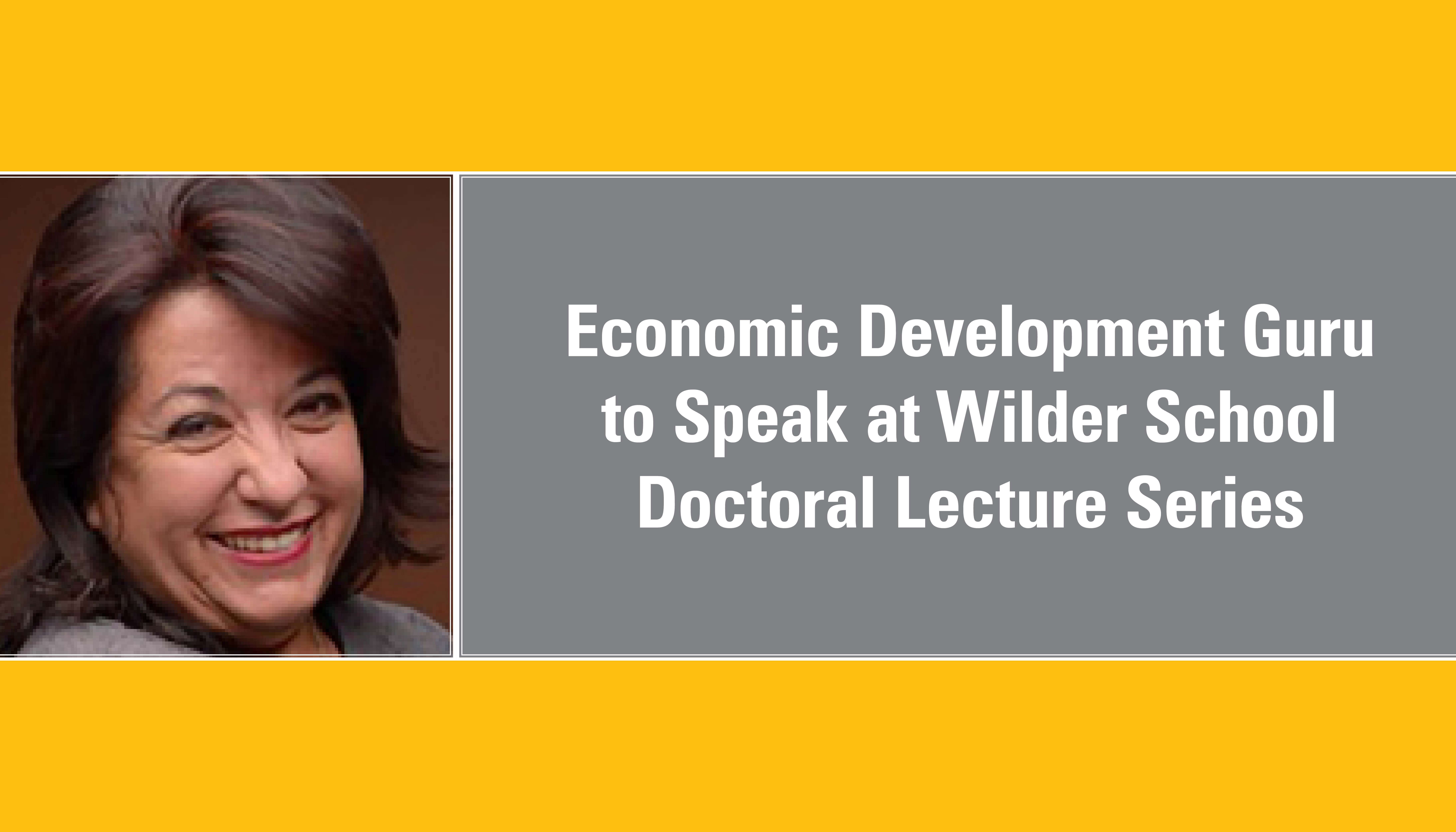 Teresa Cordova, director of the Great Cities Institute (GCI) at the University of Illinois at Chicago, will give a talk at the Wilder School Doctoral Lecture Series on Monday, March 18 at the Raleigh Building from 1-2:30 p.m.