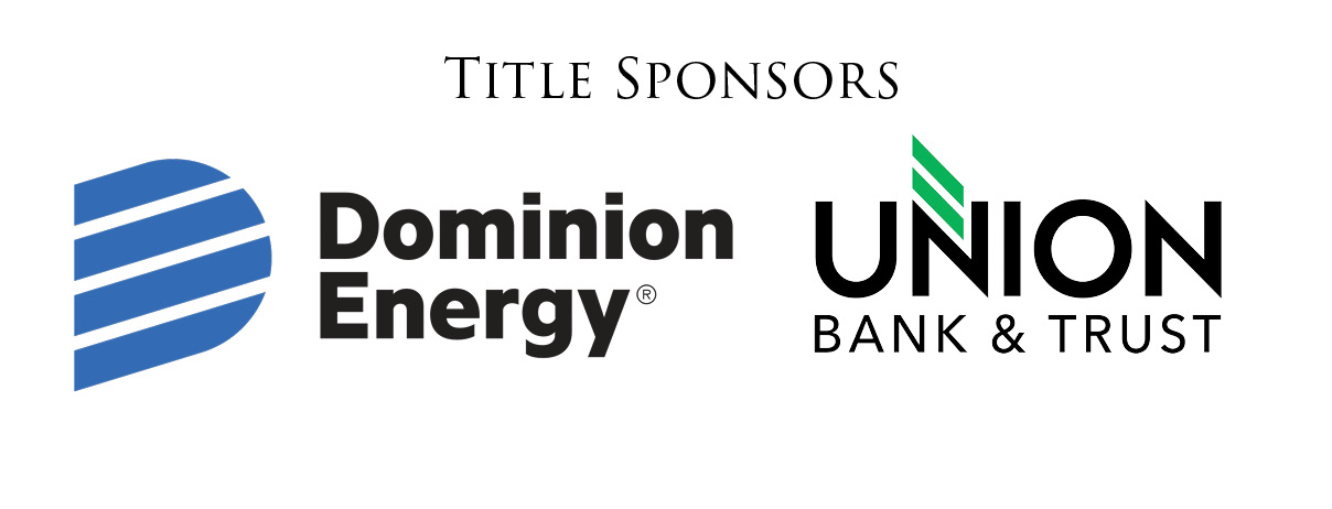 Title sponsors: Dominion Energy and Union Bank and Trust. Partner sponsor: Qlarion. Media sponsor: Richmond Times Dispatch