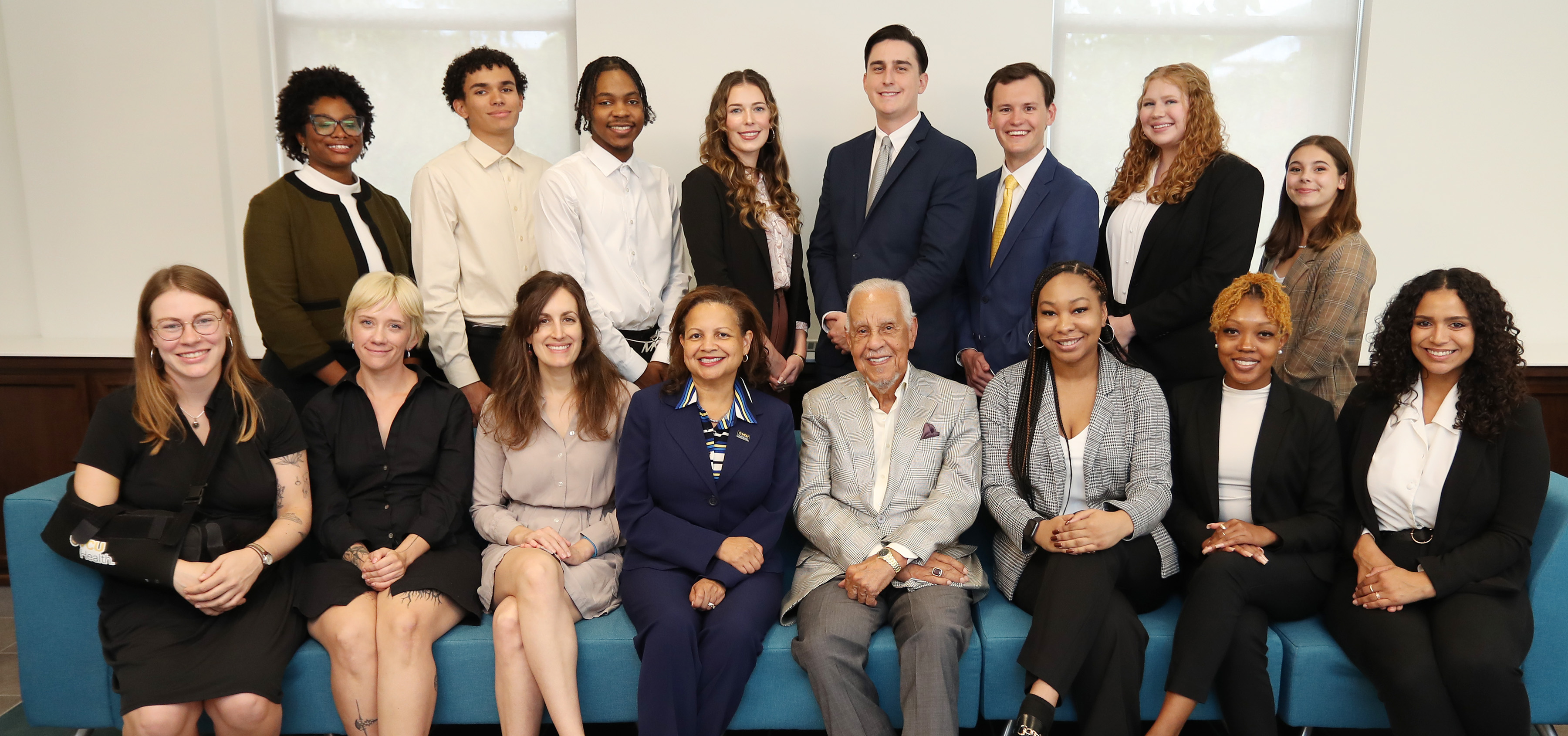 These talented graduate students are gaining career experiences with our partners: Capital Region Airport Commission, Dinwiddie County, HOME of VA, Virginia Dept. of Corrections, VCU Center for Public Policy, VCU RVA Eviction Lab, and the Greater Richmond Transit Company. Here's to a great year of research and public service.