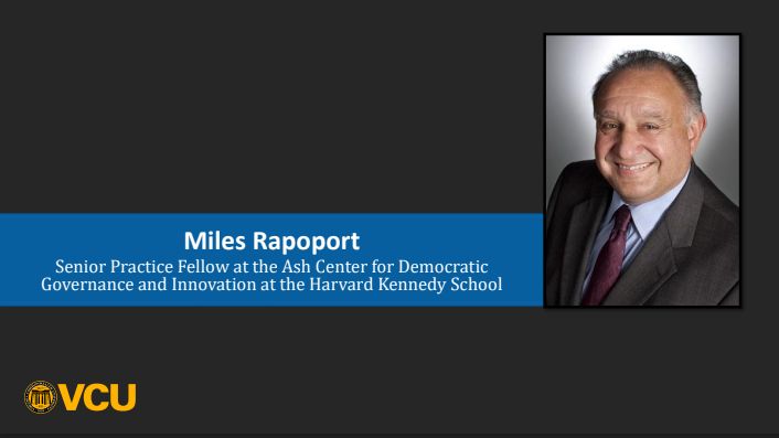 On January 19, 2022, Miles Rapoport, senior practice fellow in American democracy at the Ash Center for Democratic Governance and Innovation at the Harvard Kennedy School, led a spirited discussion based on the report “Our Common Purpose: Reinventing American Democracy for the 21st Century.”