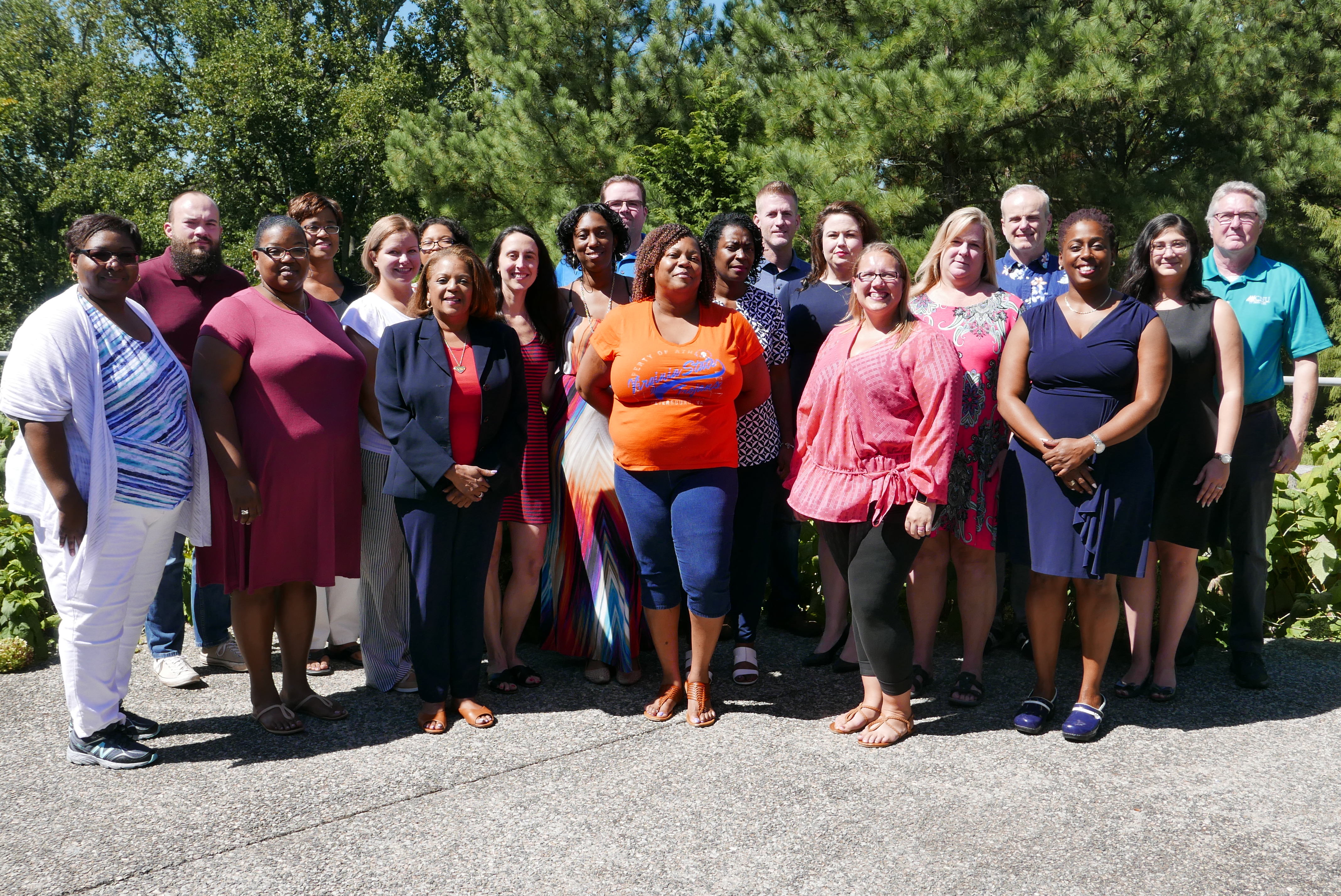 The Summer 2019 Supervisors and Managers Bootcamp graduates at Maymont in Richmond, Virginia