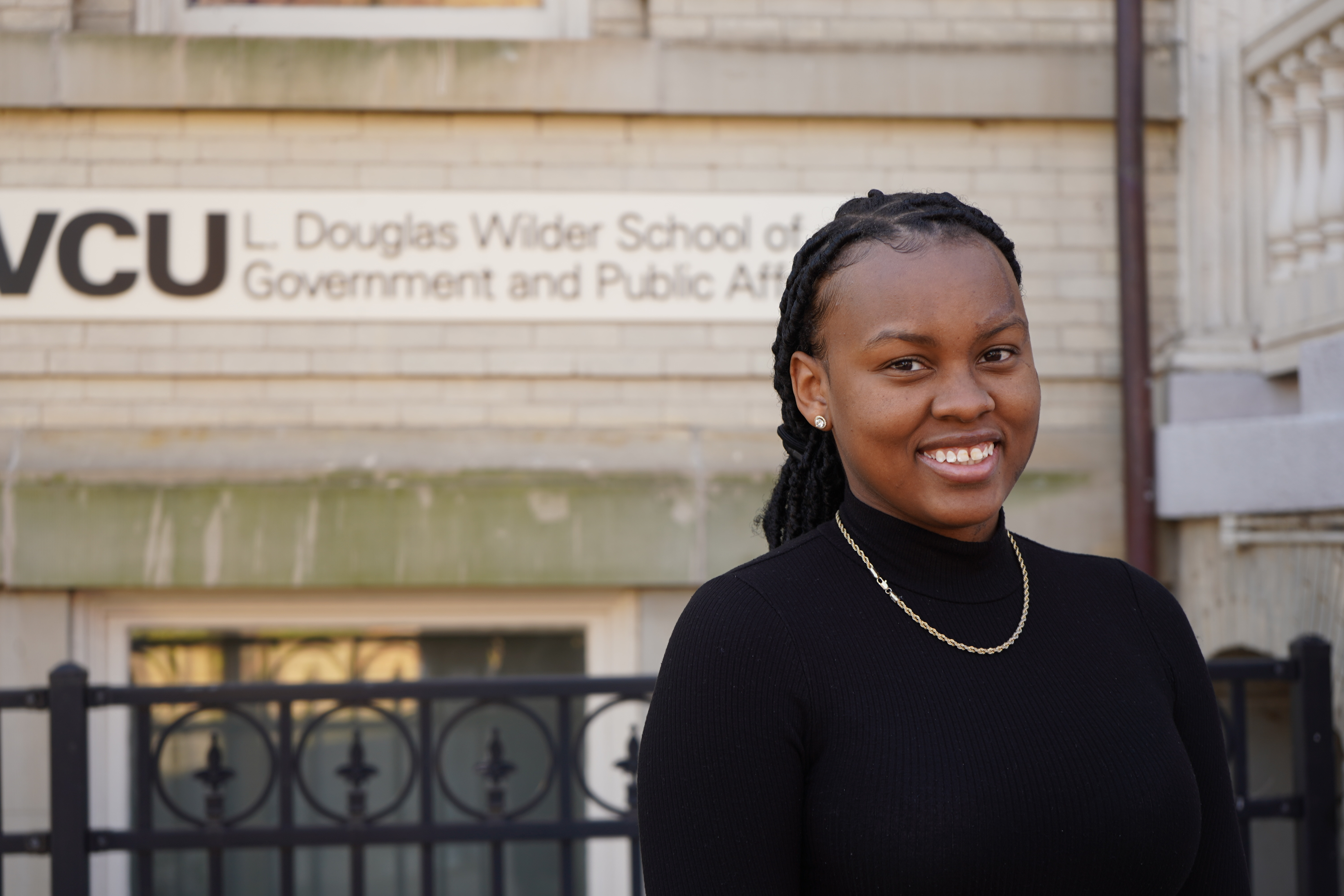 Jada Whitley, a dedicated student with dual majors in criminal justice and homeland security and Emergency Preparedness, will proudly represent the Class of 2023 as the student speaker at the Wilder School's Graduation Ceremony on December 8.