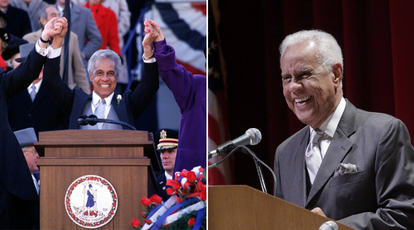 January 13, 2020 marks the 30th Anniversary of the inauguration of The Honorable L. Douglas Wilder, 66th Governor of the Commonwealth of Virginia.  